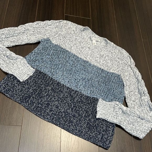 Autumn Cashmere Striped Sweaters, M - Picture 7 of 9